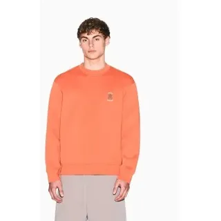 A|X Armani Exchange für Herren. XM001777AF10818U3040 Sweatshirt mit Rundhalsausschnitt und normaler Passform orange (M), Lässig, Baumwolle,