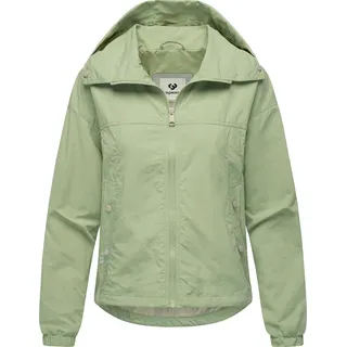 Outdoorjacke RAGWEAR "Übergangsjacke Cerys", Damen, Gr. L, grün (dusty grün), Obermaterial: 100% Nylon NY.  Obermaterial: Futter: 100% Polyester PES., Jacken Outdoorjacke
