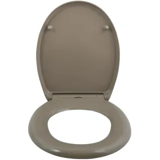 Spirella Premium Toilettendeckel Duroplast Taupe