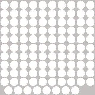 PREMYO 108 Punkte Wandsticker Kinderzimmer Mädchen Jungen - Wandtattoo - Wandaufkleber Selbstklebend Weiß