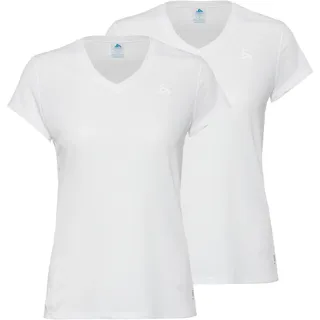 Odlo Unterhemd Damen Kurzarm Active Everyday 2er Set I Funktionsshirt I Funktionsunterwäsche