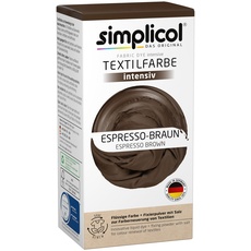 Bild von simplicol Textilfarbe intensiv Espresso-Braun