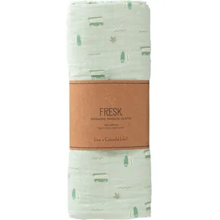 Fresk Surf Musselin - Blue - One Size