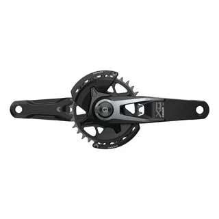 Sram X0 Eagle Spindle Q174 Cl55 Dub Kurbelgarnitur Mit Leistungsmesser - Black - 170 mm