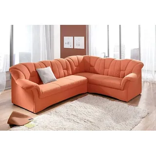 DOMO collection Ecksofa »Papenburg B/T/H: 242/190/84 cm L-Form« wahlweise mit Bettfunktion, Langer Schenkel links oder rechts