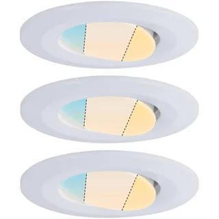 Paulmann Einbauleuchte Calla 3x5,5W rund Weiß matt