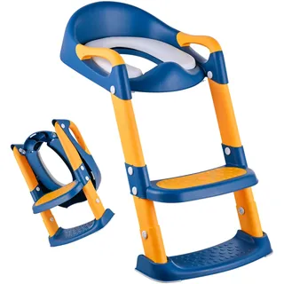 Relaxdays Kinder-Toilettensitz mit Leiter