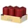Stumpenkerze 12 cm bordeaux 6 St.