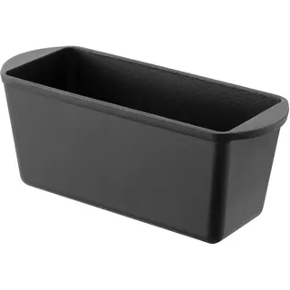 Navaris Gusseisen Brotbackform 34 x 13cm - Brotbacktopf - Emailliert, Brottopf - Gusseisen Topf Brot backen, Brot Backen Zubehör, Toastbrot Backform, Brotform, Für Braten, Backen