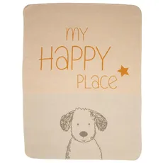 Bild von Fussenegger Haustierdecke 'my happy place' dog