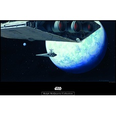 Bild von Wandbild Star Wars Orbit 50 x 40 cm