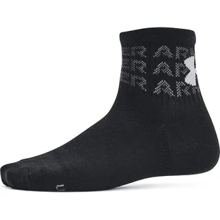 Under Armour Yth UA Essential 6pk Qtr black mod gray (001) S