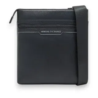 A|X Armani Exchange für Herren. XM001603AF17205MC105 Schwarze Umhängetaschen (OSFA), Lässig, Polyester