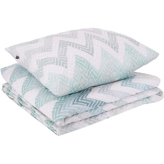 Zo!Home Cotton Duvet Cover Heidi 155 Mint