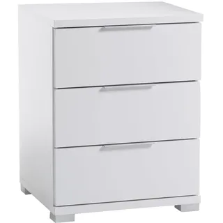 Sconto Nachtschrank 46 x 42 x 61 cm Weiß