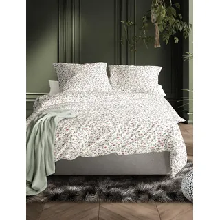IRISETTE Tokio 8567 Motiv Weiß 135 x 200 cm + 80 x 80 cm