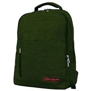 Givova Men's ZAINO City Rucksack, 0051 (grün), Einheitsgröße