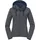 Damen Fleece Hoodie Jacke Größe L blau