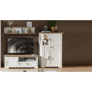 Innostyle Jasmin Highboard 150 x 93 cm weiß
