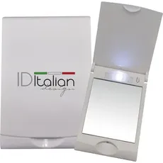 Italian Design, Kosmetikspiegel, IDitalian Design-Taschenspiegel mit LED-Beleuchtun