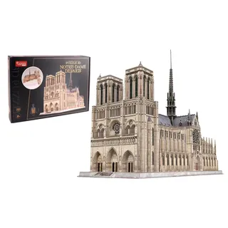EXPLORA - Notre Dame De Paris - 3D-Puzzles - 540040-293 Teile - Historisches Denkmal - Level 10 - Ohne Kleber oder Schere - Bildungs - Paris - Bauspiel - Modell - Ab 8 Jahren