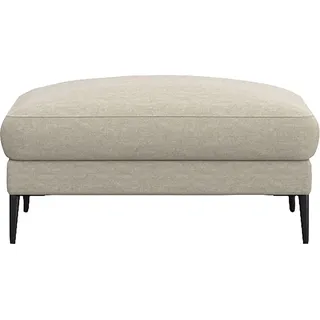 flexlux Pouf Belle Polsterhocker 95 x 43 x 73 cm Weiß