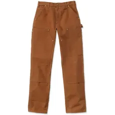 Bild von Arbeitshose mit verstärkter Vorderseite, carhartt® brown - W42/L34