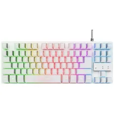 Bild von GXT 833W Thado Tastatur USB QWERTZ Deutsch Weiß