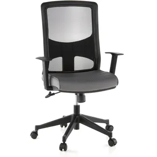 HJH Office Lavita Stoff Schwarz