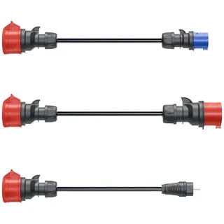 go-e Gemini flex Wandladestation Typ 2 (11 kW, 32 A) - 0,3 m