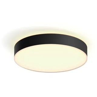 Philips Hue White Ambiance Enrave L 1 rund schwarz