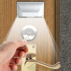 LEDMOMO Keyhole Licht Lampe, IR Wireless Auto Sensor Bewegungsmelder Tür Schlüsselloch 4 LED Licht Lampe