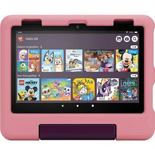 Amazon Fire HD 8 Kids (2024) Disney Prinzessinnen | Rosa