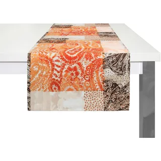 Wirth Tischläufer "JOLANDA", orange,