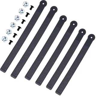 SUPERFINDINGS 6 Set 3 Größen Snowboard Bindungsriemen Ersatz 206/227/264mm Snowboard Leiterriemen Bindung PVC Elastikband In Snowboard Bindungsriemen Für Snowboard