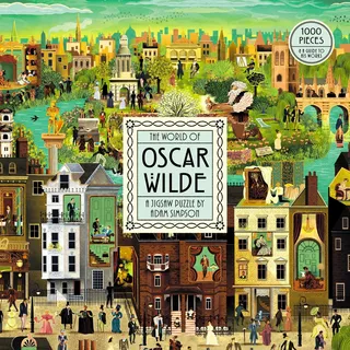 LAURENCE KING The World of Oscar Wilde: A 1000-piece Jigsaw Puzzle by Adam Simpson