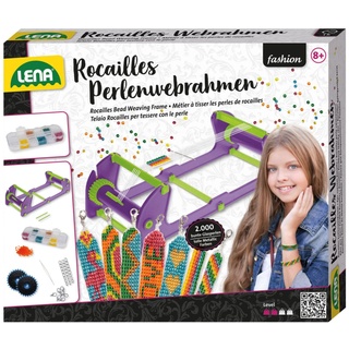 Lena Rocailles Perlenwebrahmen, Faltschachtel