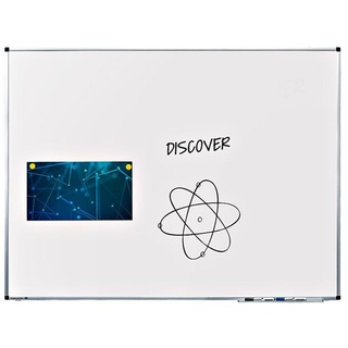 Legamaster AKTION: Legamaster Whiteboard PREMIUM 120,0 x 90,0 cm weiß spezialbeschichteter Stahl + GRATIS 4 Boardmarker TZ 100 farbsortiert