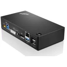 Bild ThinkPad USB 3.0 Pro Dock Kabelgebunden USB A), Dockingstation - USB Hub, Schwarz