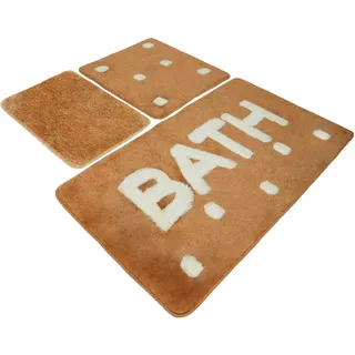 Setmat Set (3-teilig) Design Bath Senf