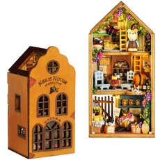 CUTEROOM DIY Holzpuppen Haus Handwerk Miniatur Kit - Cases Model & alle Möbel (Neil's House)
