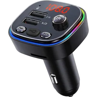 Vakoss Vakoss, TC-B439K FM-Transmitter 87 5 - 108 MHz Bluetooth/USB Schwarz - Schwarz