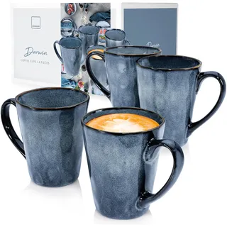sänger Kaffeetasse 0,5 l Blau 4 St.