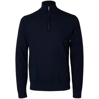 SELECTED HOMME Male Half-Zip Pullover 100% Merinowoll
