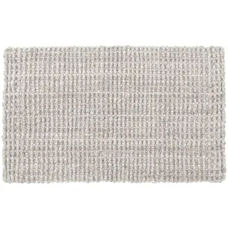 Gift Company Hampton Türmatte aus Jute in der Farbe Weiß, Maße: 90cm x 60cm, 40521