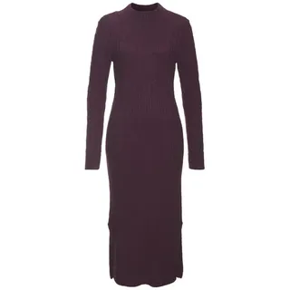 LASCANA Strickkleid Strickkleider Bordeaux 38