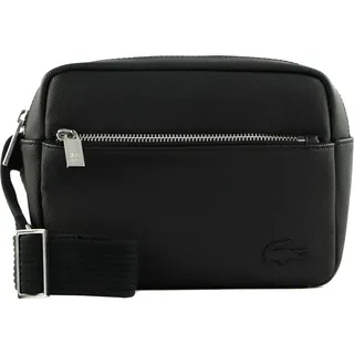 LACOSTE Umhängetasche Men's Classic Reporter Bag Noir schwarz - Schwarz