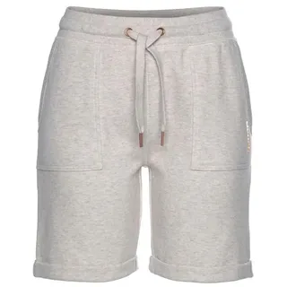 bench. loungewear Bermudas Damen beige-meliert Gr.32/34