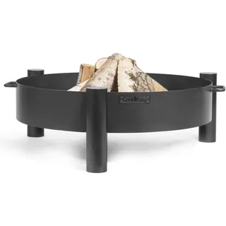 Cook King Feuerschale HAITI Ø 80 cm Schwarz