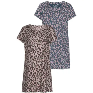 VIVANCE Sleepshirt Nachthemd Mehrfarbig 32/34